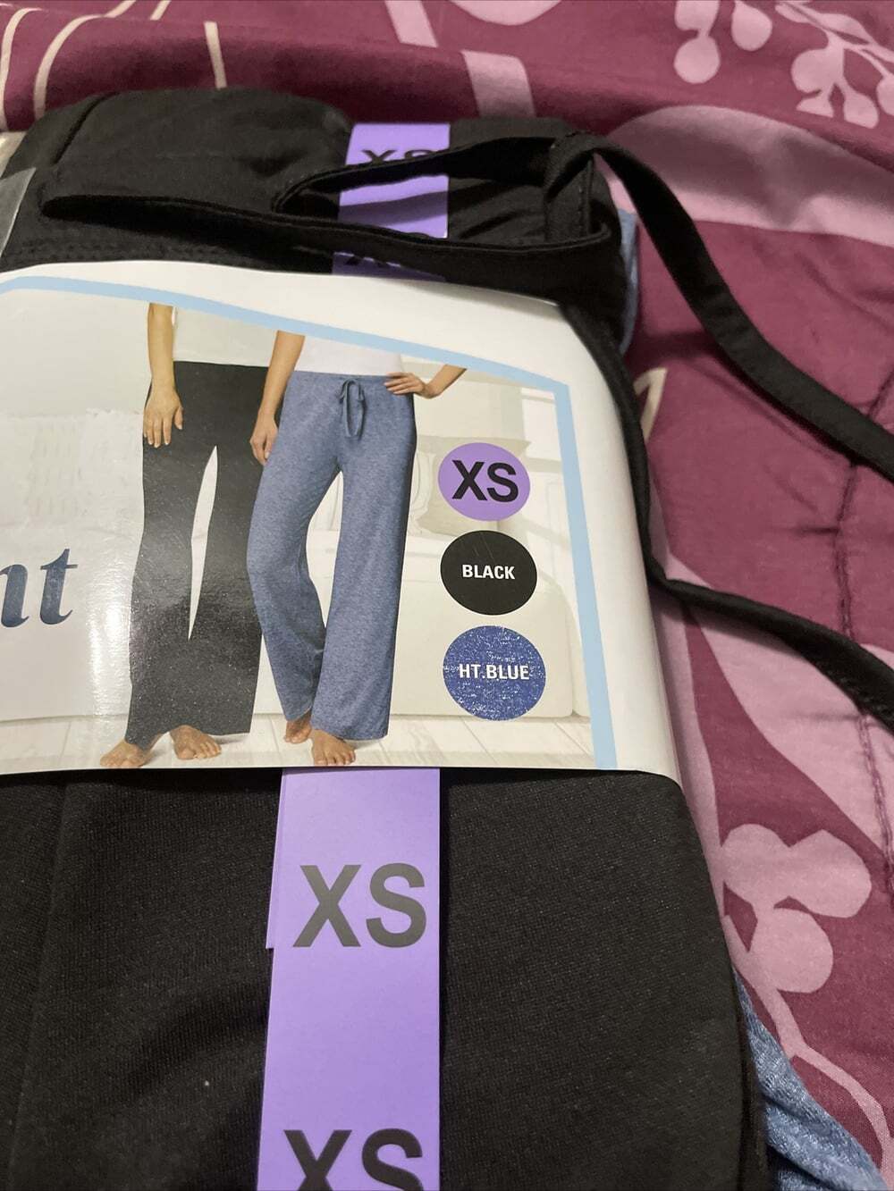 32 Degrees Cool Women's 2 Pack Soft Sleep Lounge Pants, Colors/Size. xs